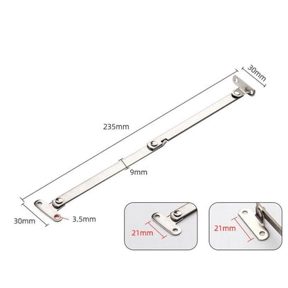 2X Foldable Stainless Steel Pull Rod for Cabinet Doors