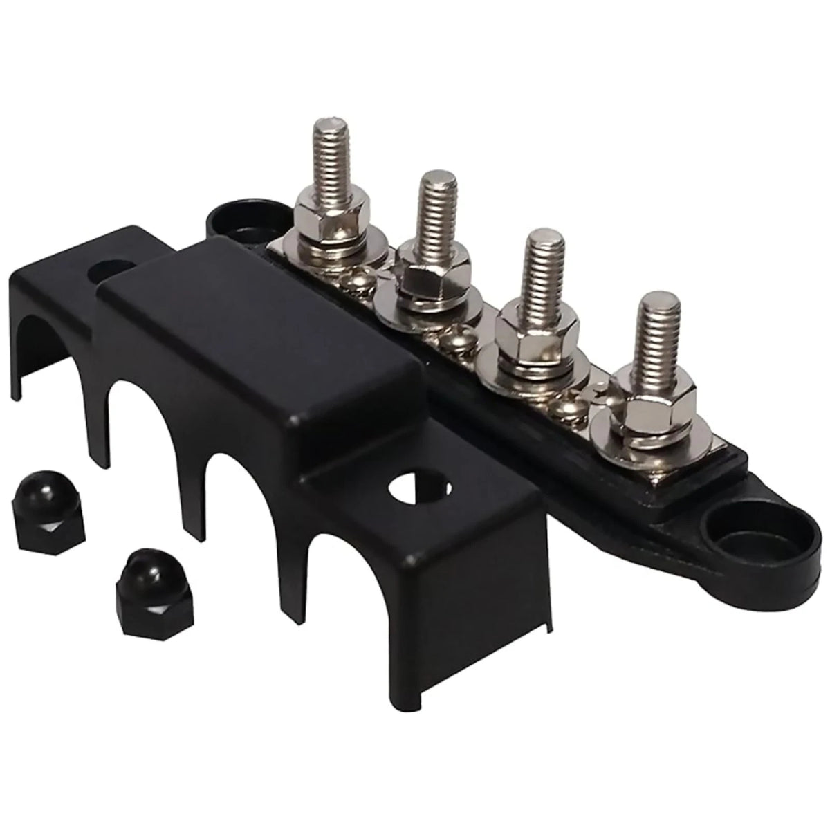 Power and Ground Distribution Block with Cover for (M8)