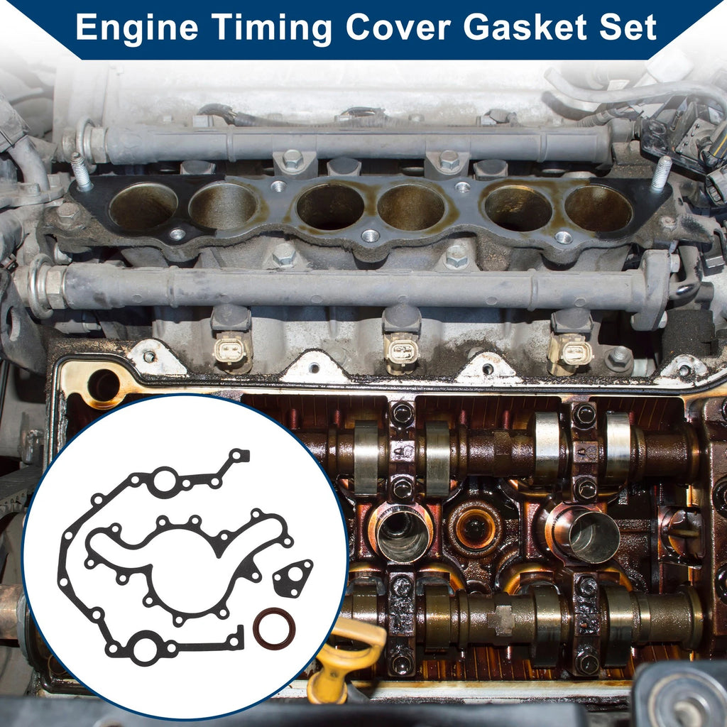 Engine Timing Cover Gasket Set Replacement for Ford Ranger (1990–2000)