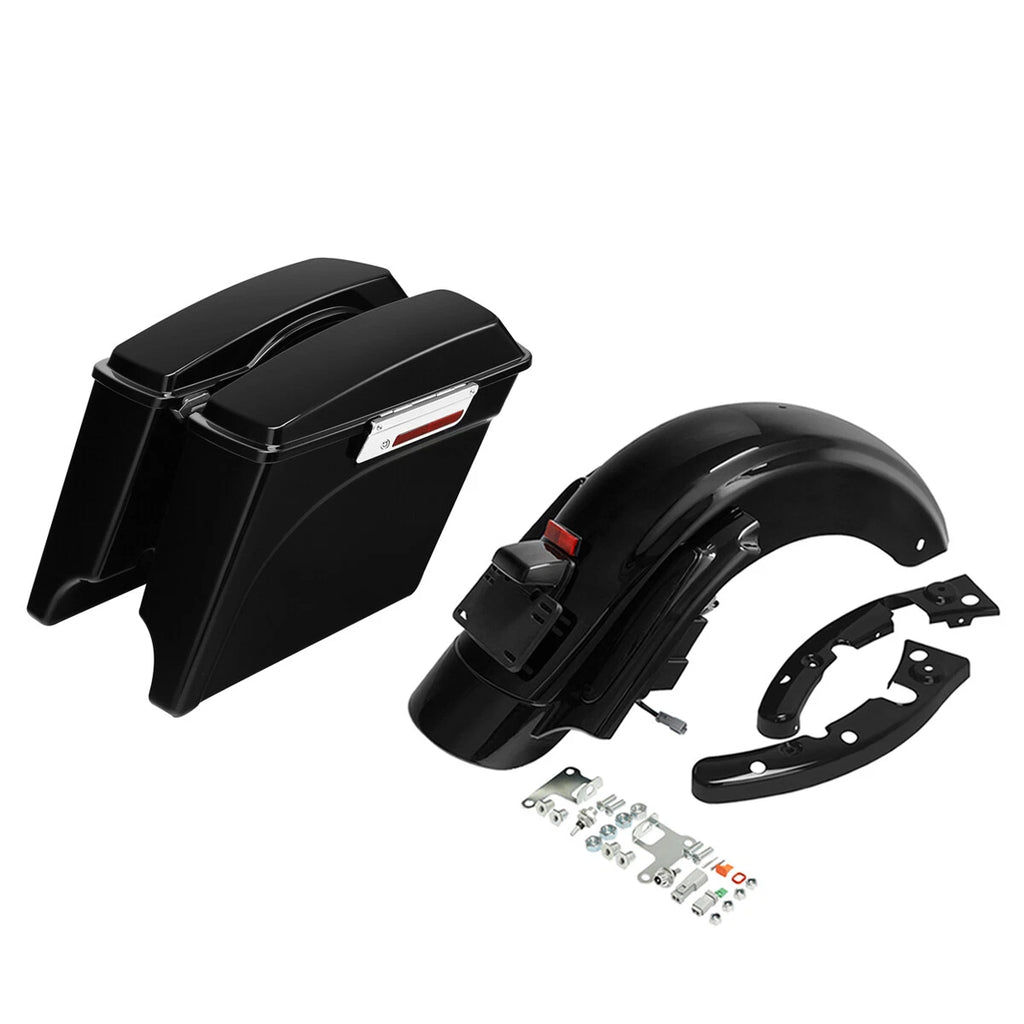 5" Stretched Saddlebag Saddle Bags for Harley Touring (2009–2013)