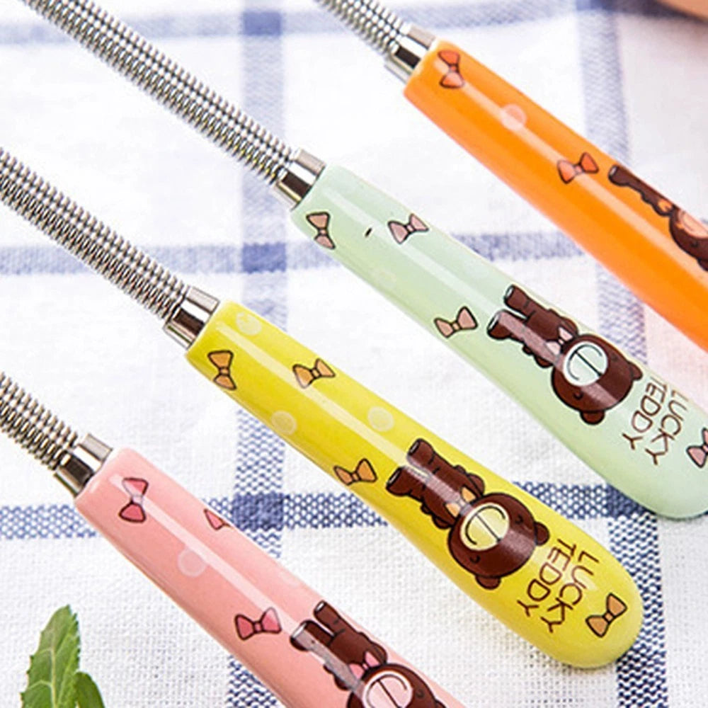 Manual Whisk Egg Mixer with Ceramic Handle for Coffee Frothing