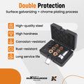 8x Thread Chaser Set M20x1.25-M24x2.0 for Axle/Wheel Studs
