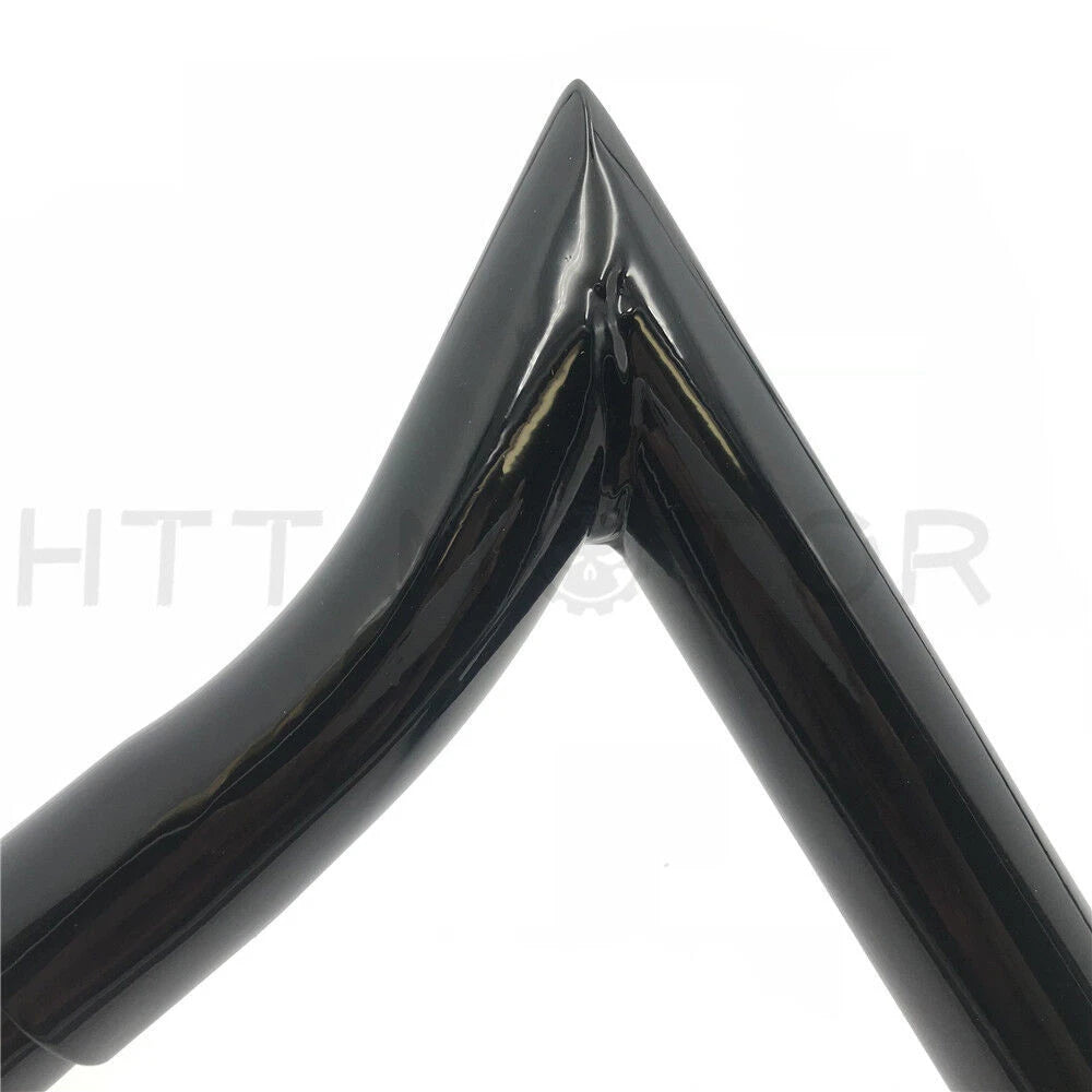 16" Handlebar for Harley Touring (1986–2017) w/Batwing Fairing Black