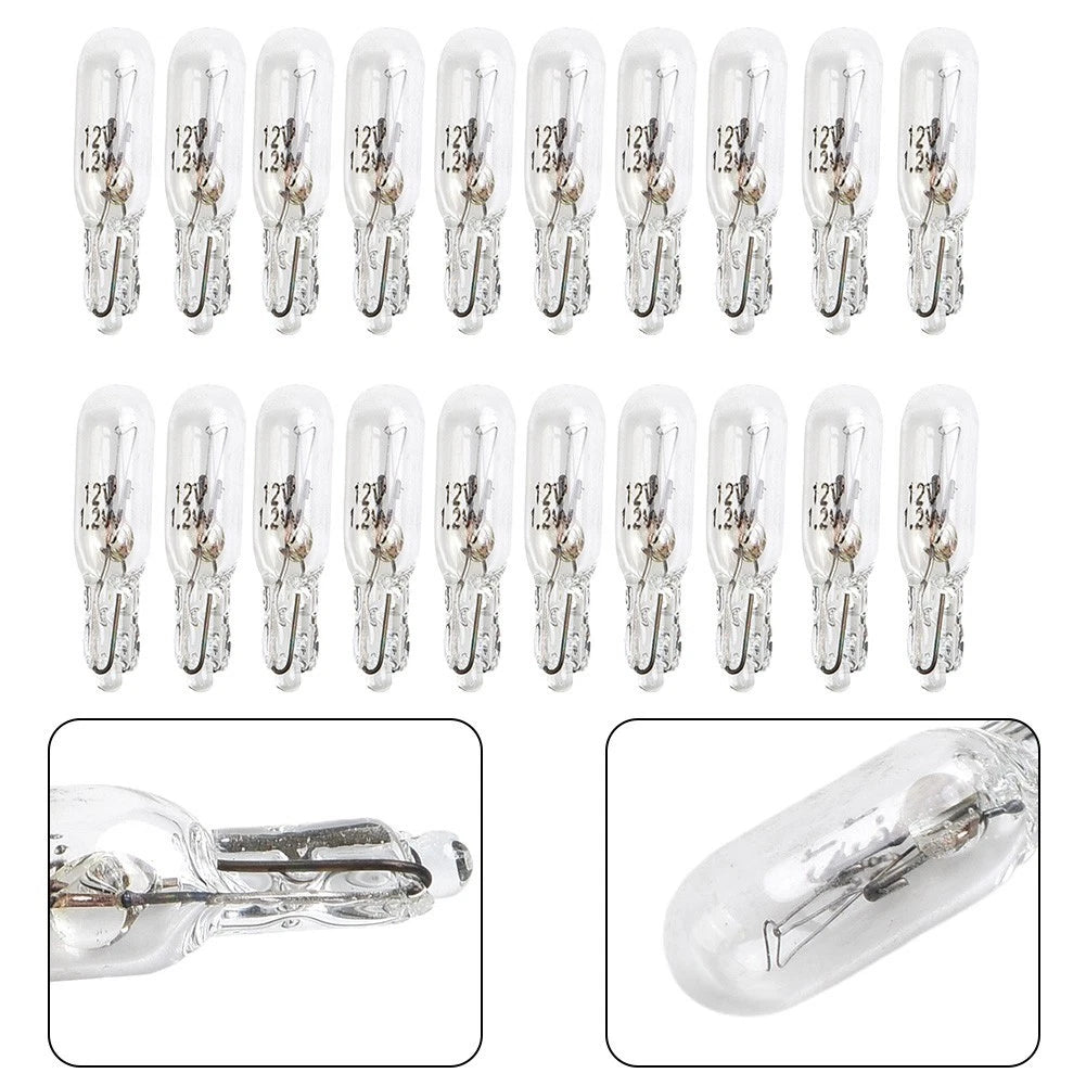 Dashboard Light Bulbs for Auto Instrument Panel (Warm White)