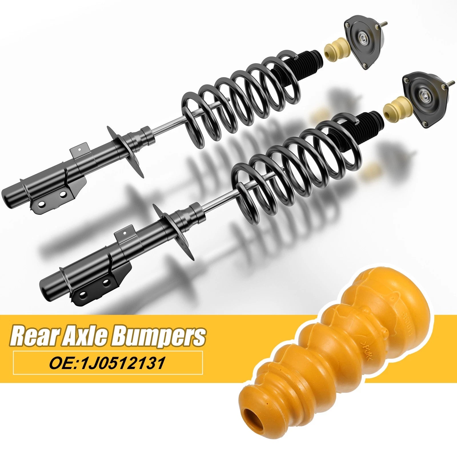 Rear Jounce Bumper Shock Absorber for Audi TT (2000–2006)