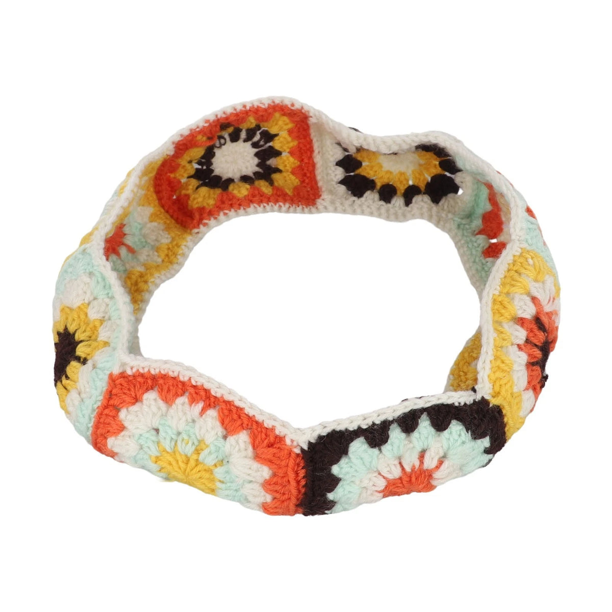 Steering Wheel Cover for SUVs Sedans (Colorful Sunflower)
