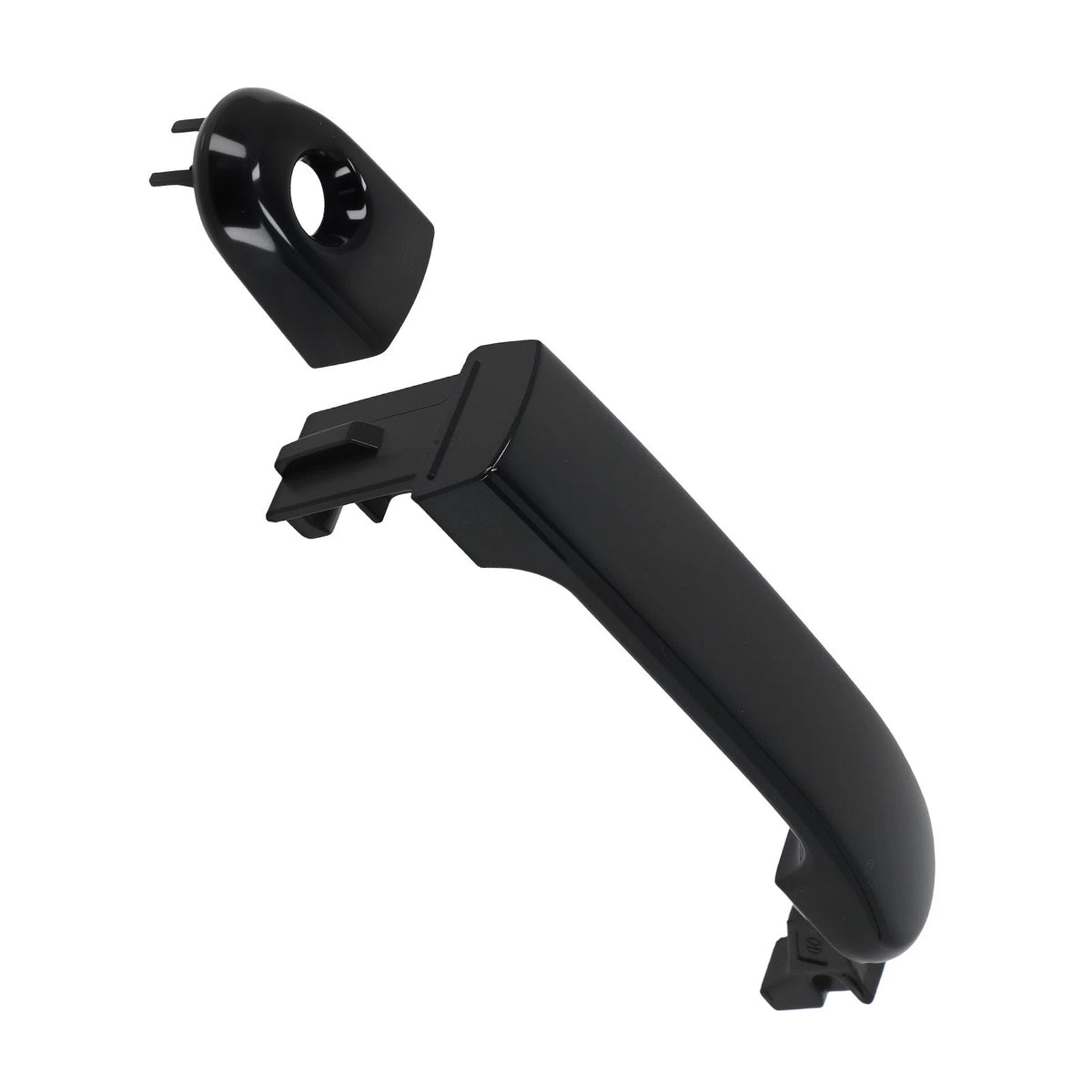 Front Left Exterior Door Handle for Nissan Versa (2007–2012) NI1310130 Black