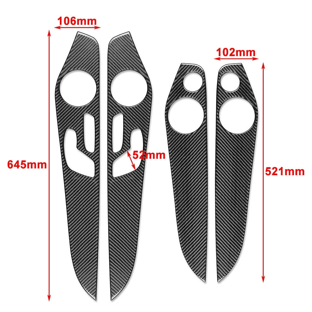 For Benz C Class W205 2014-21 GLC Class X253 2016-21 Interior Door Panel Cover H