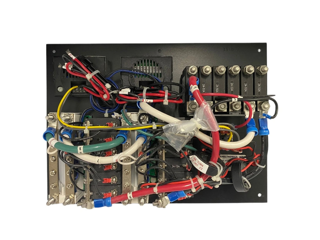Paneltronics 240 Volt AC Switch Panel with Digital Volt & Ammeter for