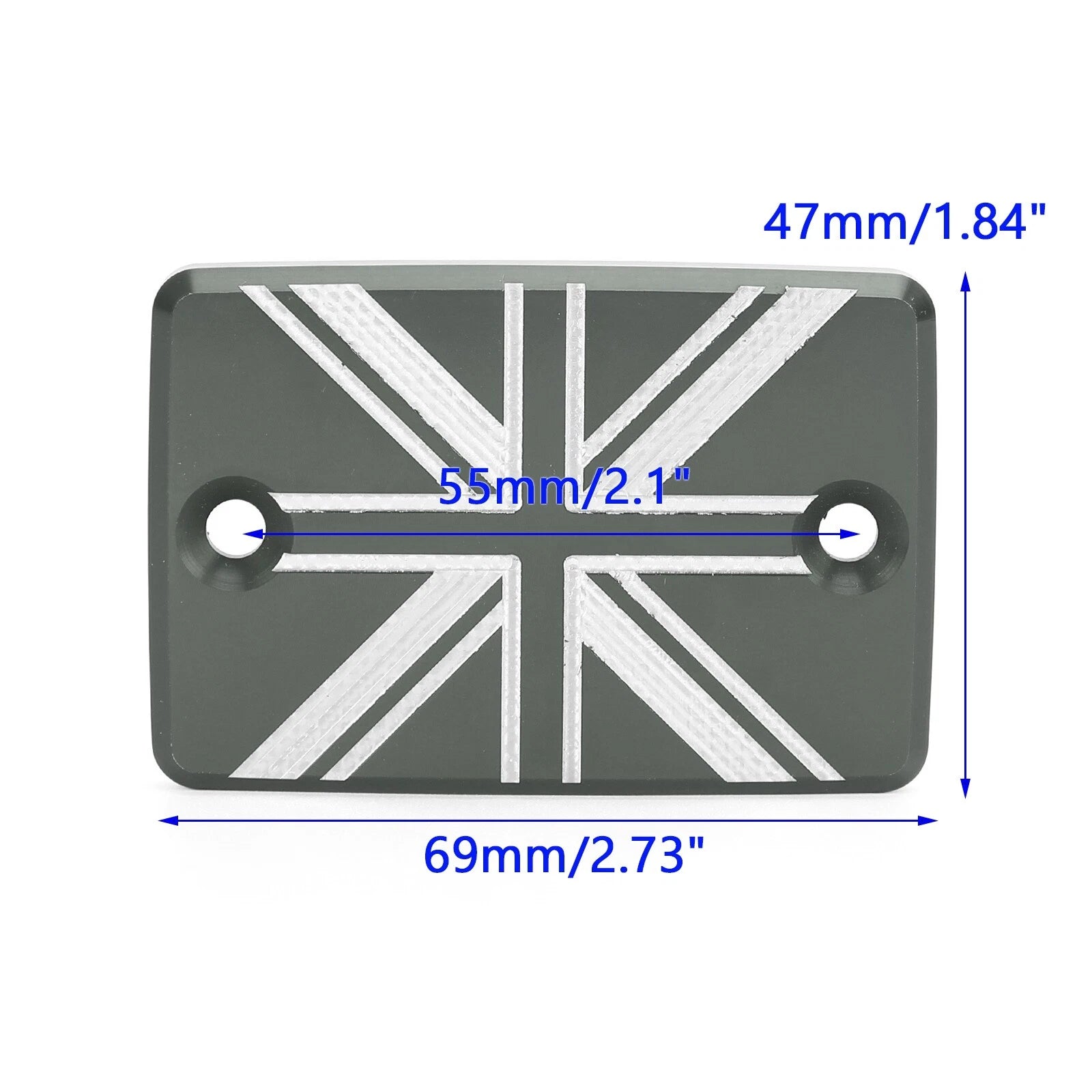 Titan-color Front Brake Reservoir Cap for Tiger 660 800 1200 Explorer (2012–2021)