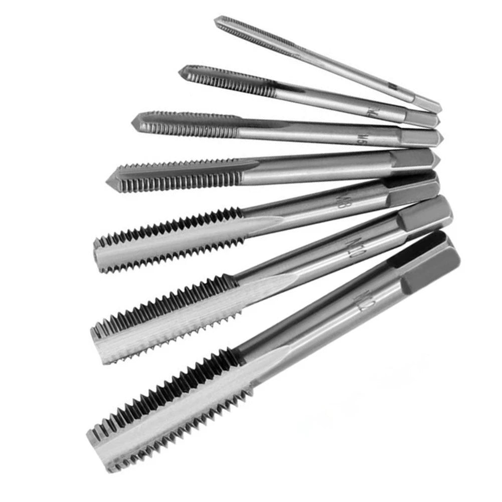 Adjustable Ratchet Hand Tap Wrench with Twist Drill Bit for Precision Threading