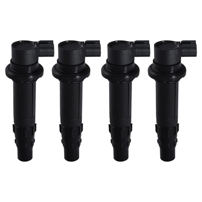 Set of 4 Ignition Coils for Yamaha Sidewinder STX XTX SRX LTX RTX Viper (2017–2023)