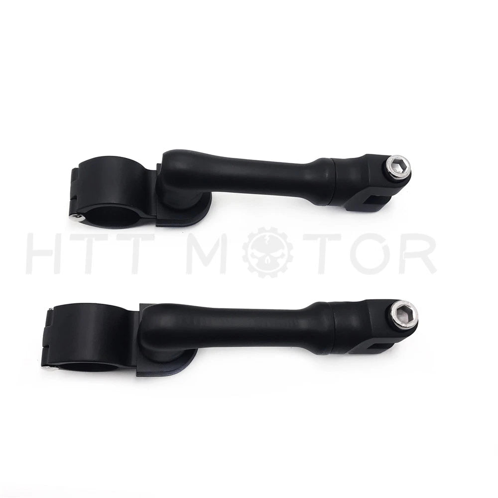 Highway Peg Mounting Kit for 1.25" Engine Guard - Black