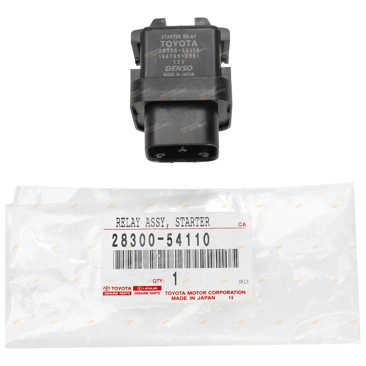 Starter Motor Relay for Toyota Dyna LY211R (1995–2001)