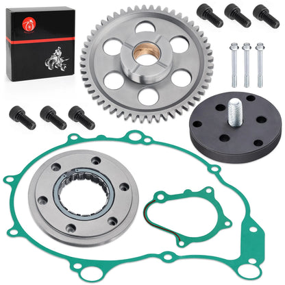 Starter Clutch with Gear Gasket Bolts Puller for Yamaha Raptor 660R (2004–2005)