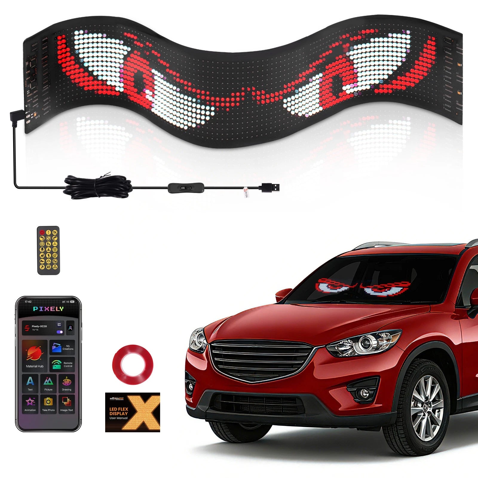 LED Devil Eye Lamp for Car Windows (DIY)