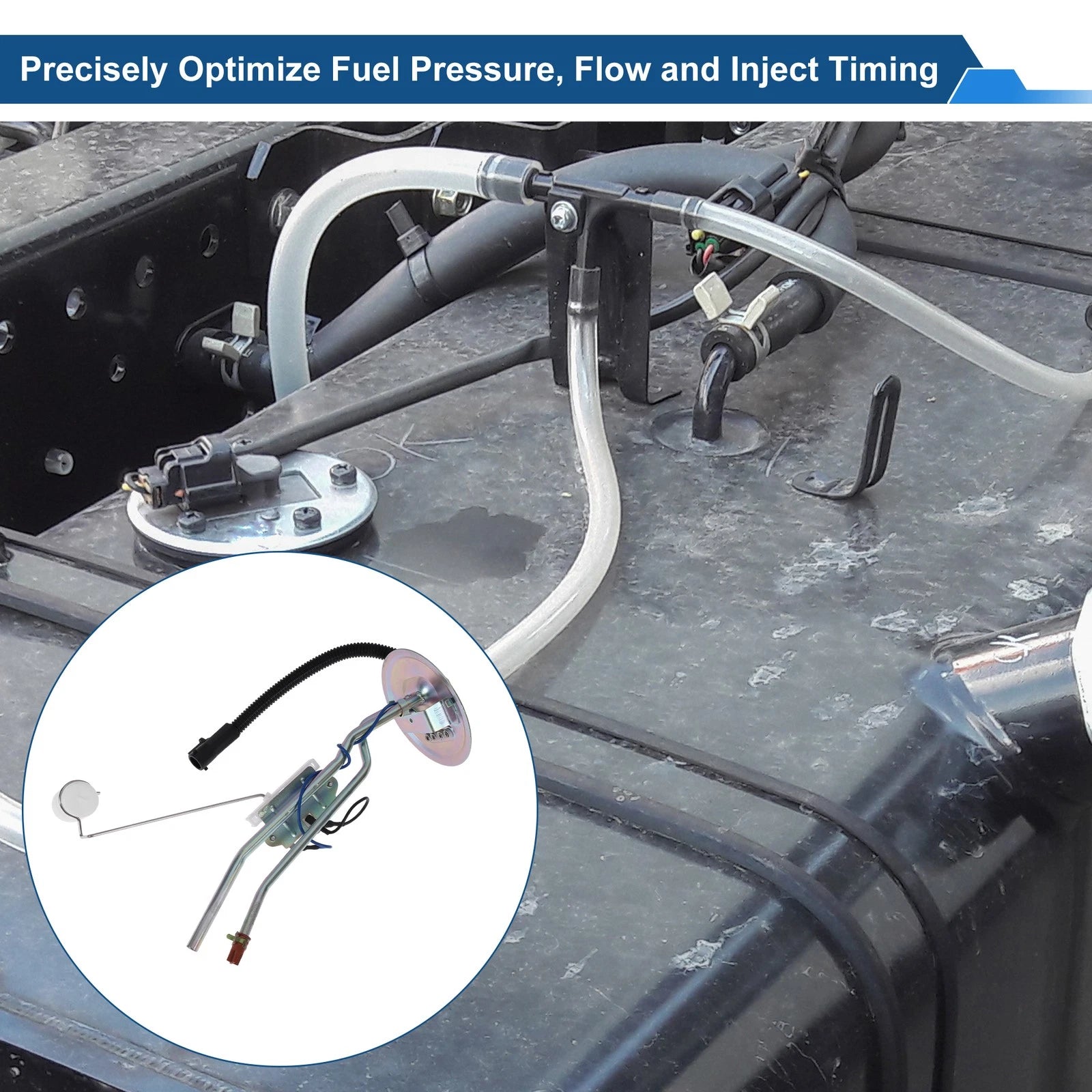 Fuel Level Sending Unit Module Replacement for Ford F-250 F-350 (1994–1997)