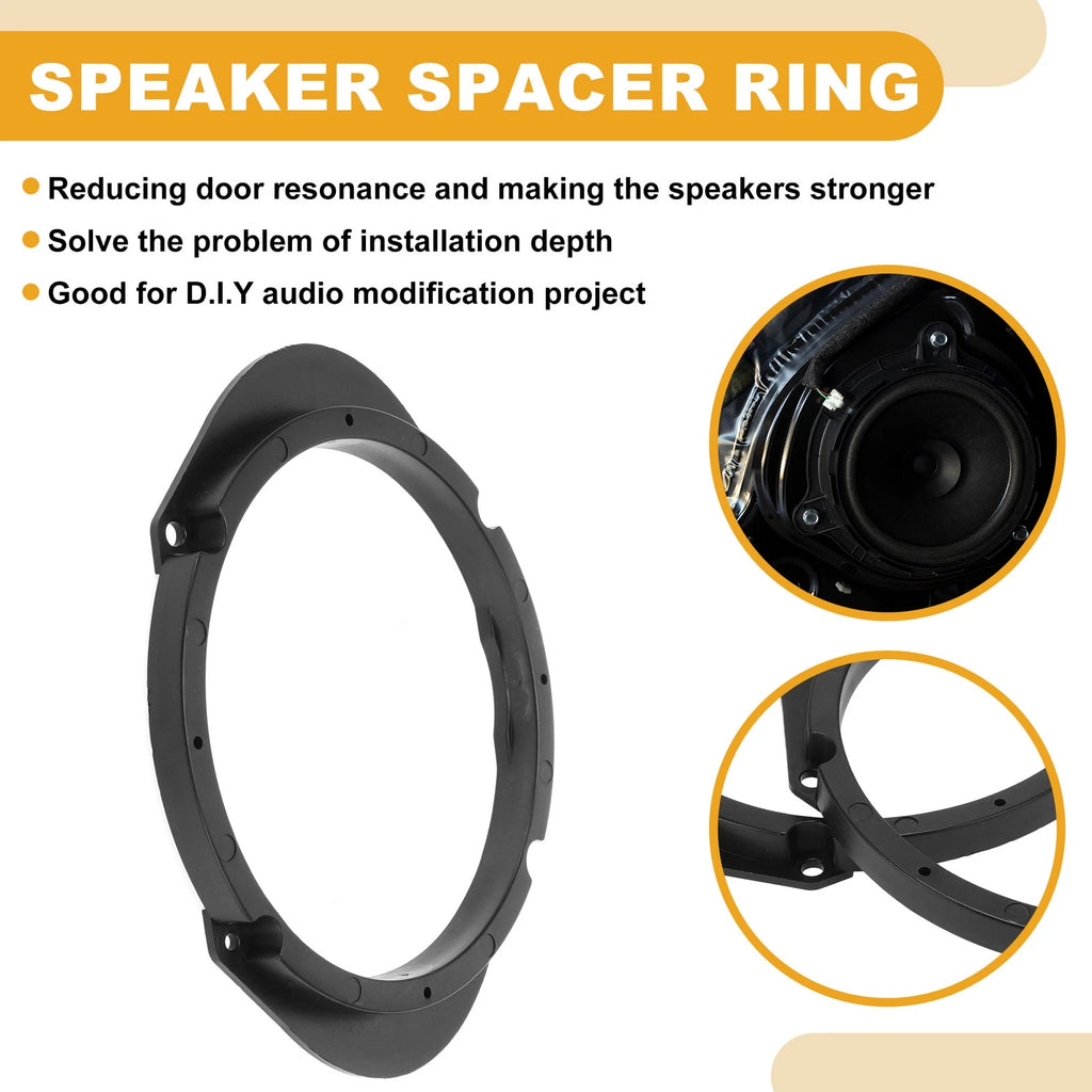 Tweeter Speaker Spacer Adapter 2 Set for Mazda 8 (2011–2015)