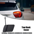 Rear Bumper Tow Hook Eye Hole Cover Replacement for Mercedes GLK350 (2010–2015)