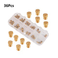36Pcs Propane LP Gas Orifice Jet Burner Nozzle Conversion Kit