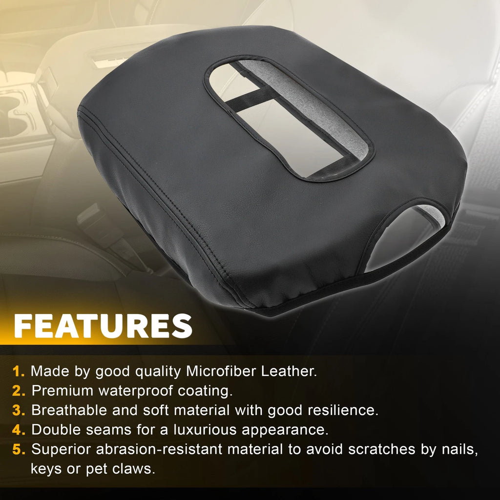Center Console Lid Armrest Cover Replacement for Chevy Silverado 2019-2024