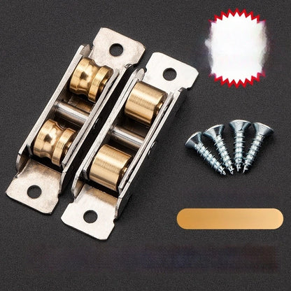 Copper Sliding Pulley for Plastic Steel with Automatic Leveling Feature