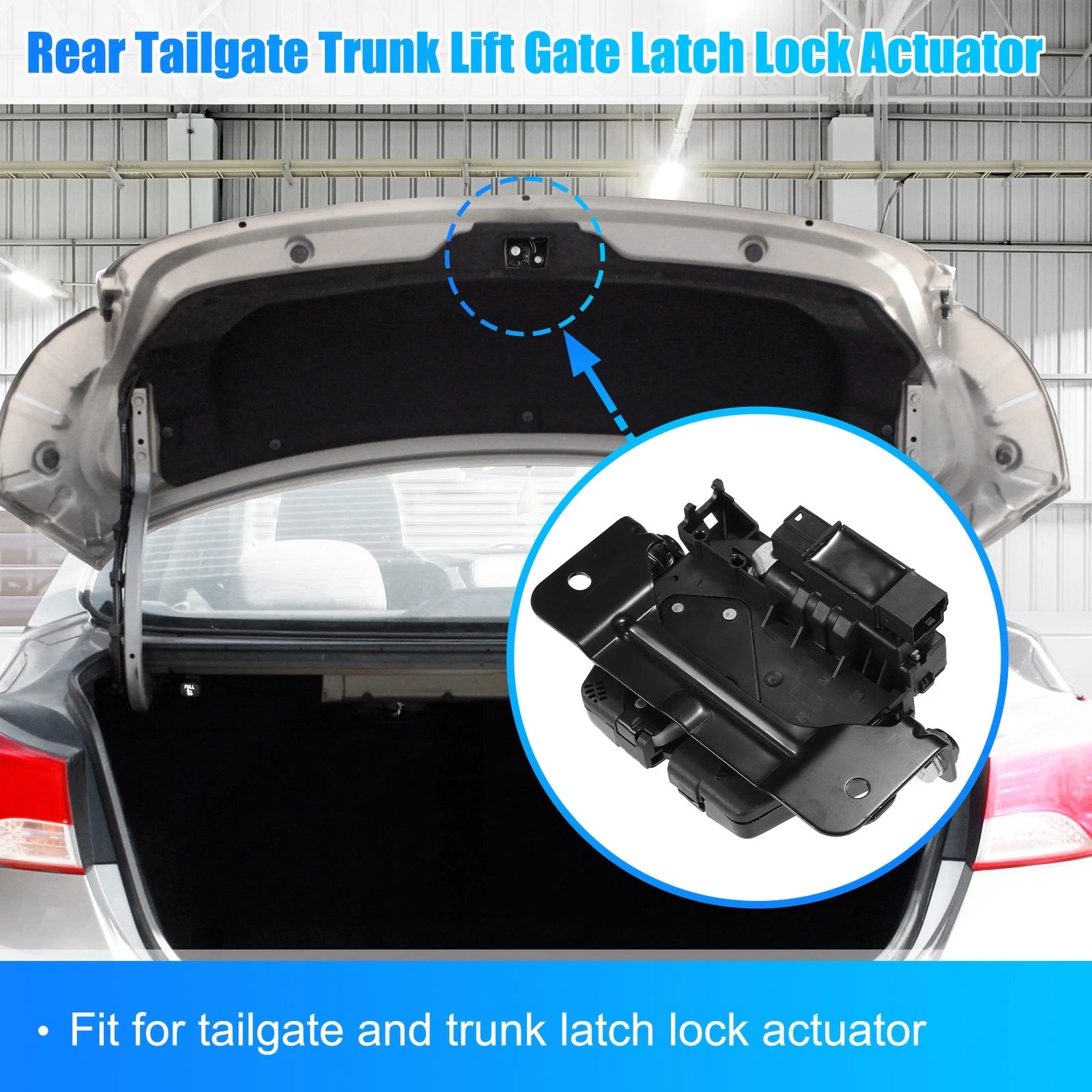 Rear Tailgate Trunk Latch Lock Actuator Replacement for BMW X3 (2016–2017)