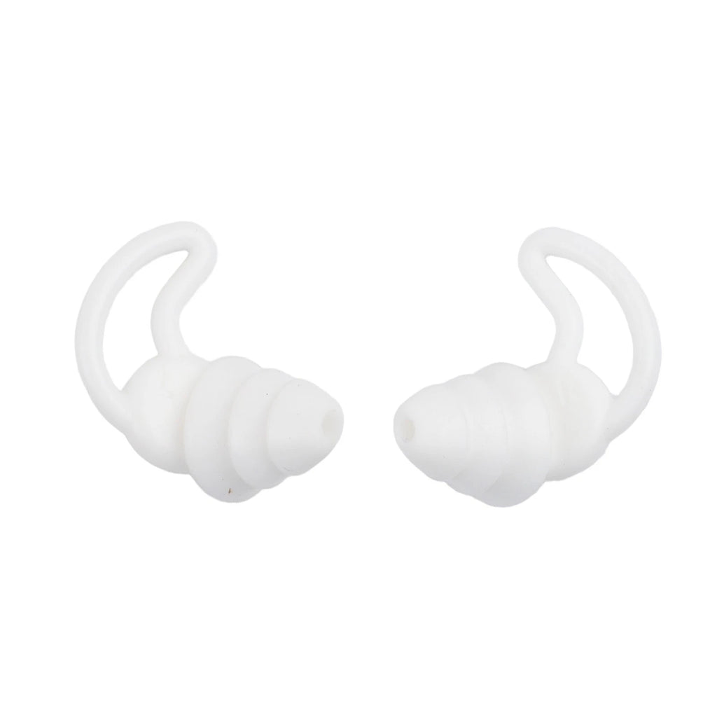3-Layer Earplugs for Sleep (40dB) - Noise Cancelling, Grey