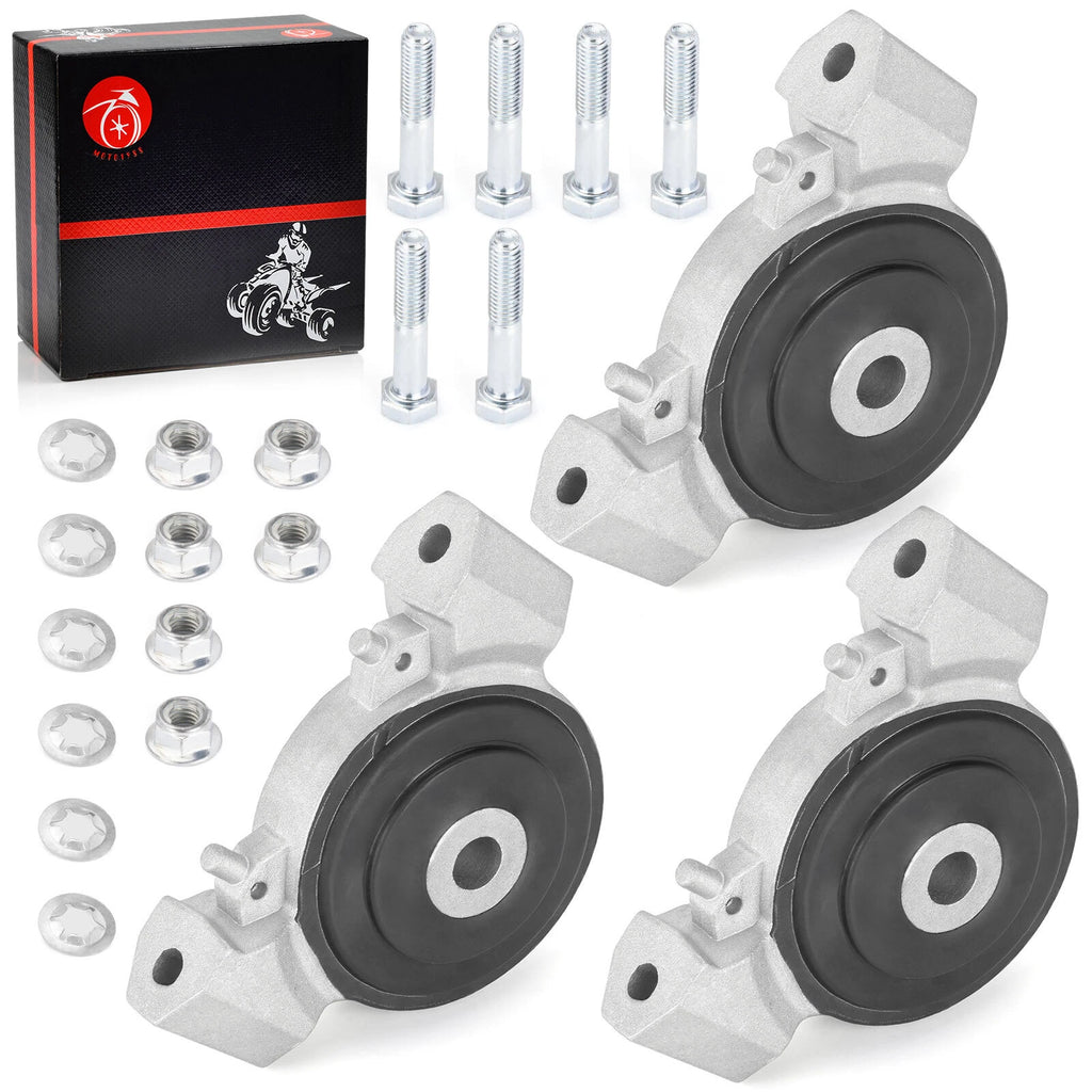 Set of 3 Engine Isolator Mounts for Polaris General Ranger RZR 570 900 1000