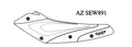 Hydro-Turf Seat Cover for Sea-Doo RXP-X (2004–2011) - Custom Colors
