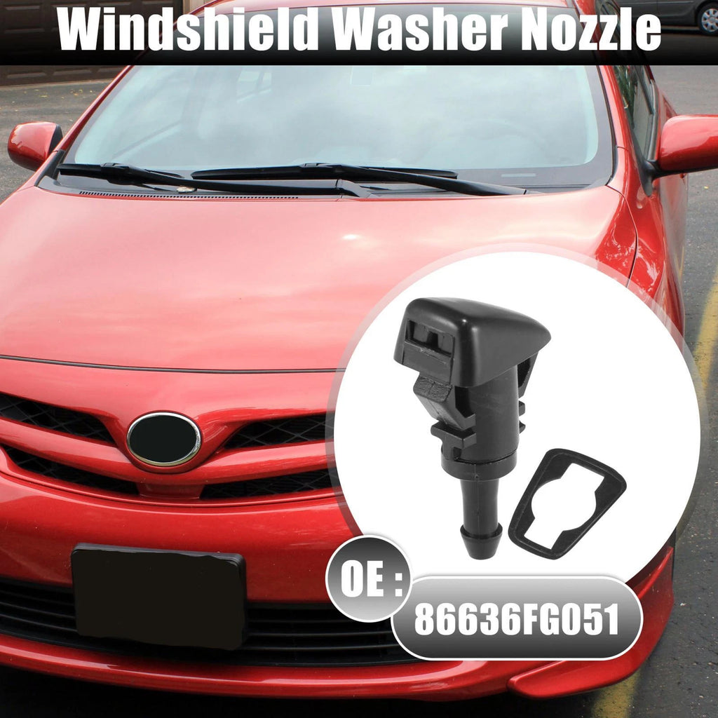 Windshield Washer Nozzles Set for Subaru Impreza 2008–2014 Replacement 2pc