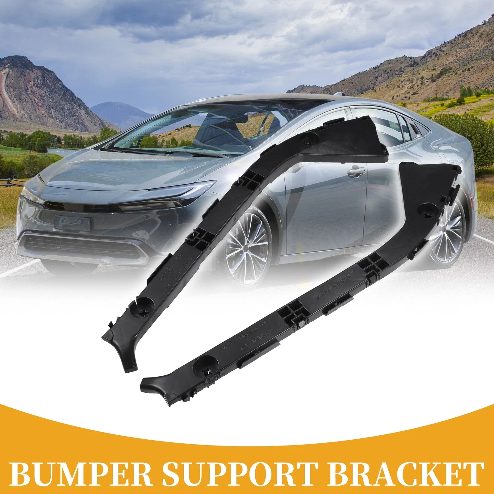 Rear Bumper Support Bracket LH Side Replacement for Toyota Prius (2004–2009)
