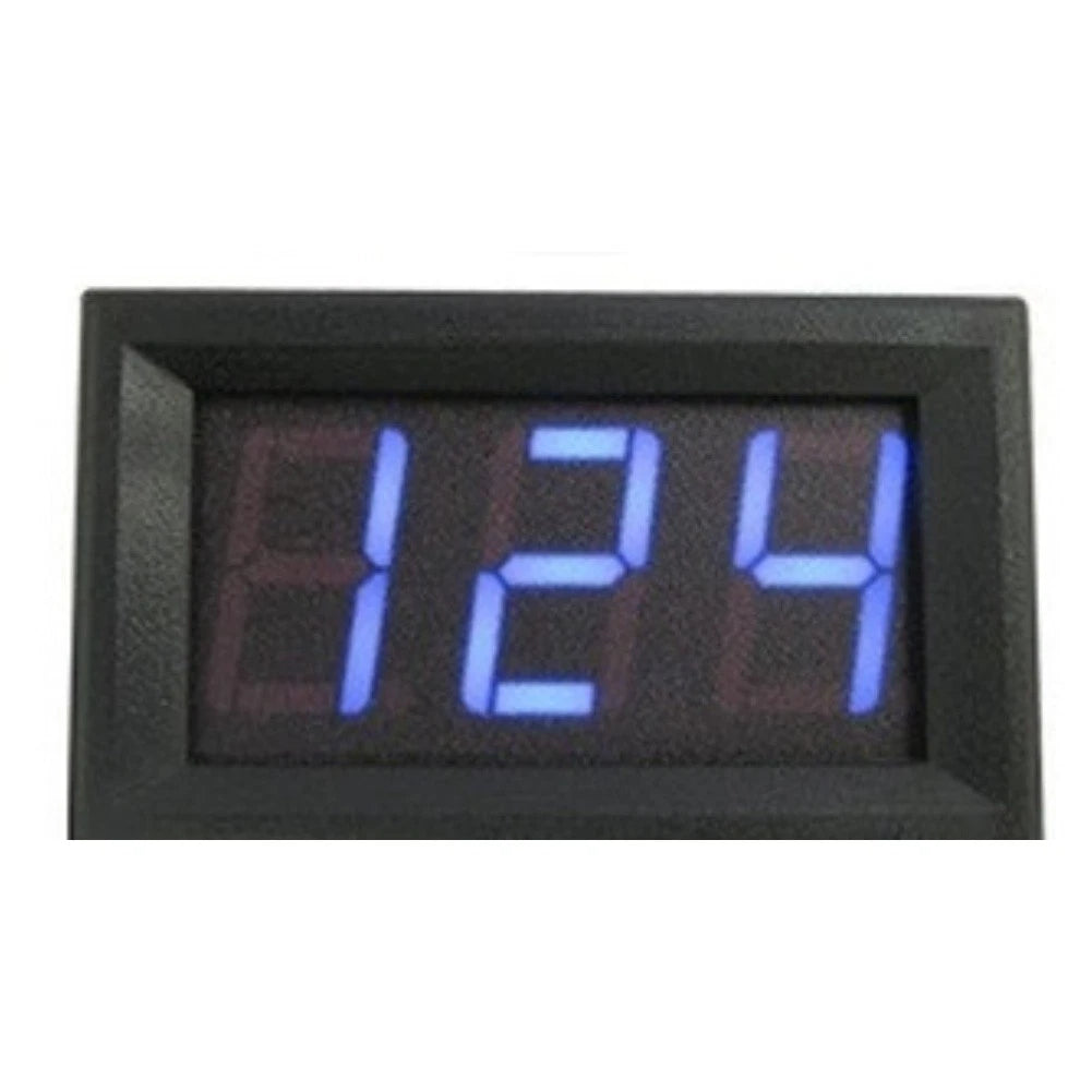 2X Wire DC Voltmeter 5V 120V LED Display PCB Mount for Electric Vehicle