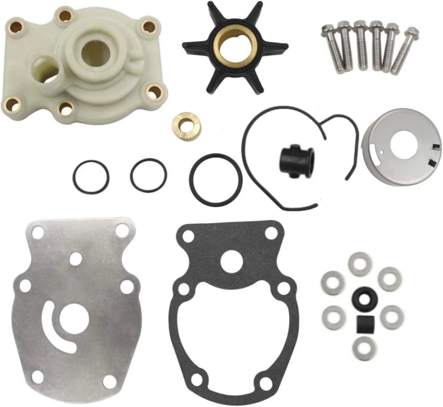 Water Pump Repair Kit for Johnson Evinrude OMC BRP 1980-UP 20-35 HP 393630
