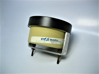Medallion A-2771-20 Black Face Blank Insert Filler Gauge with Bracket
