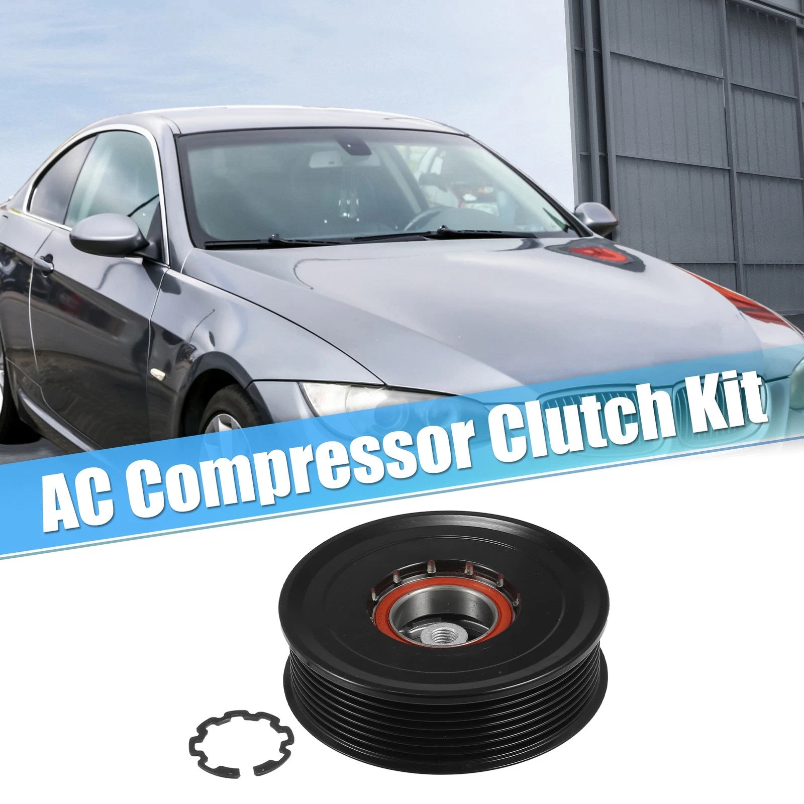 AC Compressor Clutch Replacement for BMW 328i 6Cyl (2007–2013)