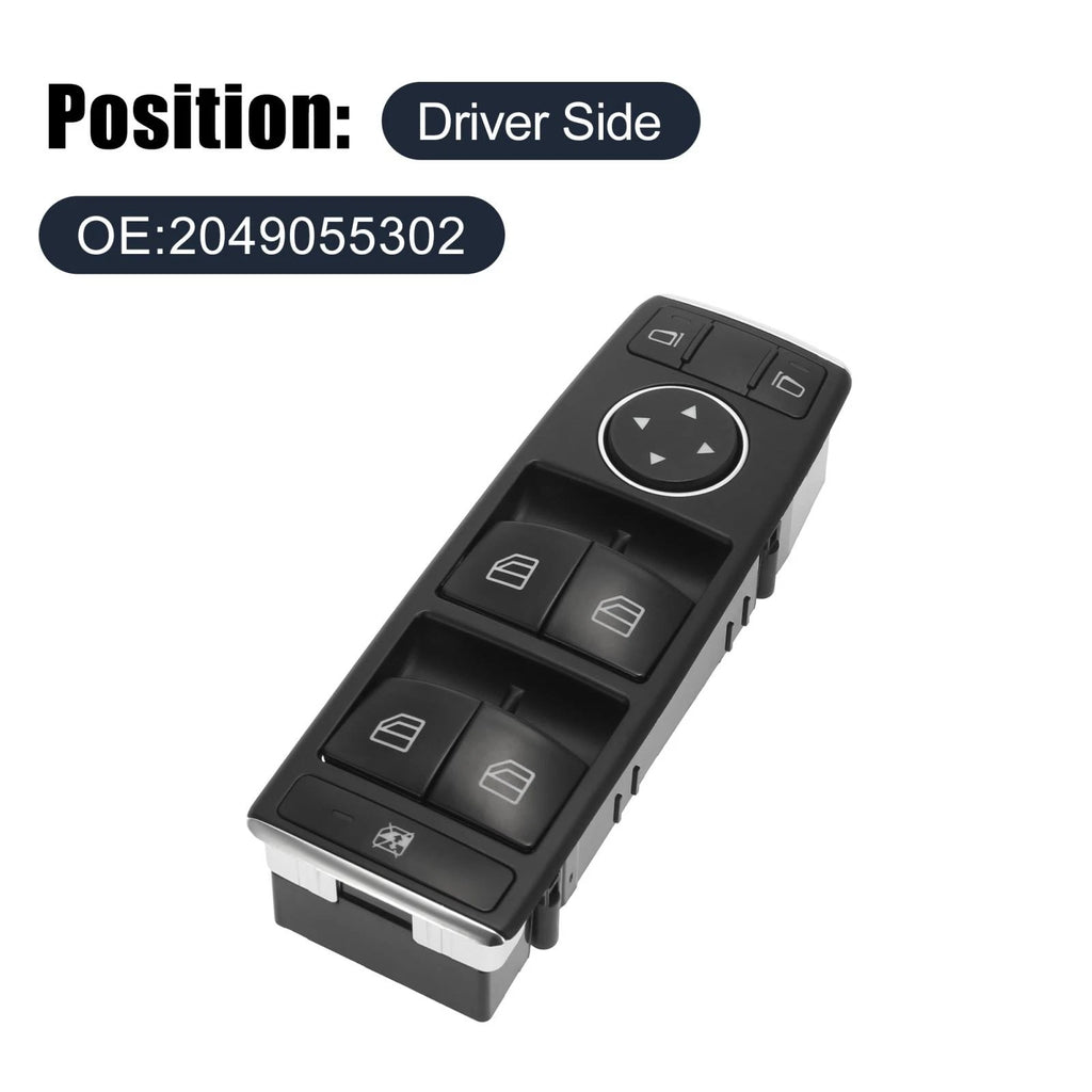 Power Window Switch Driver Side Replacement for Mercedes GLK280 (2009–2009)