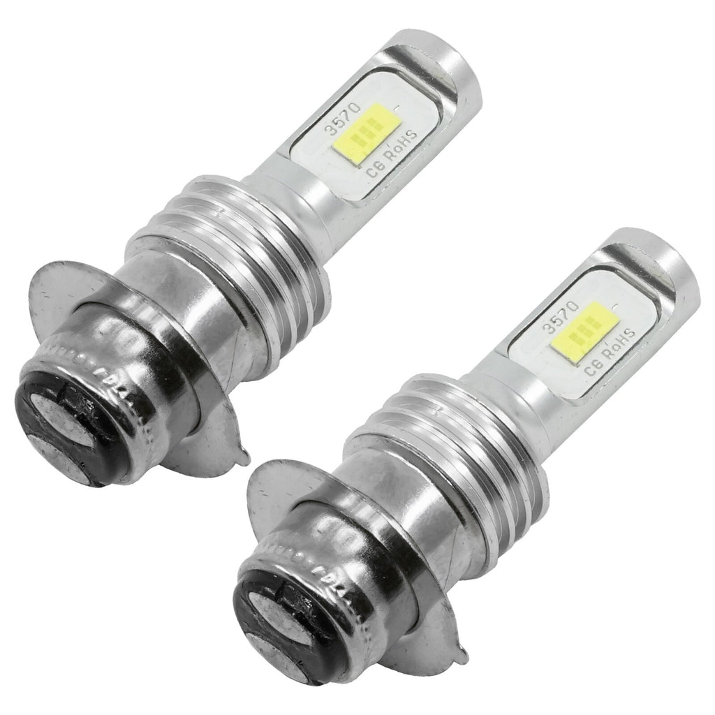 Caltric LED Headlight Bulbs Replacement for Yamaha Grizzly 450 YFM450 (2007–2014)