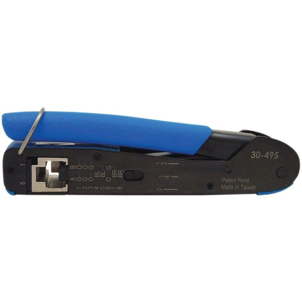 FT-45 Feed-Thru Mod Plug Crimp Tool for Ideal 30-495