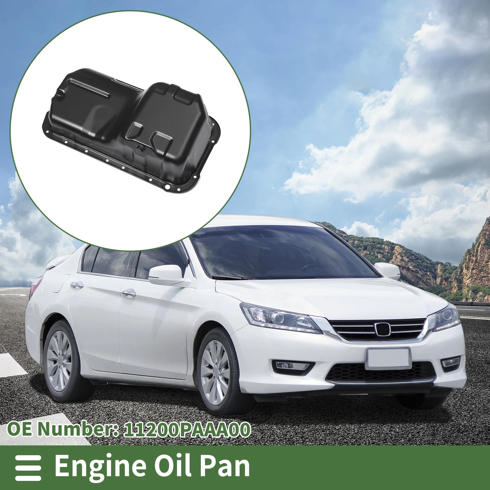 Engine Oil Pan Replacement for Honda Accord (1998–2002)