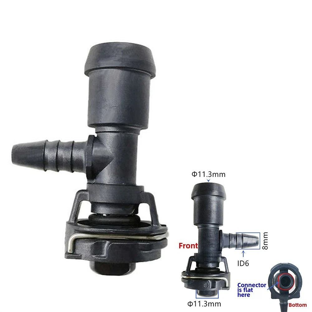Coolant Pipe Tee Connector for Engine Temperature Control (2010–2020)