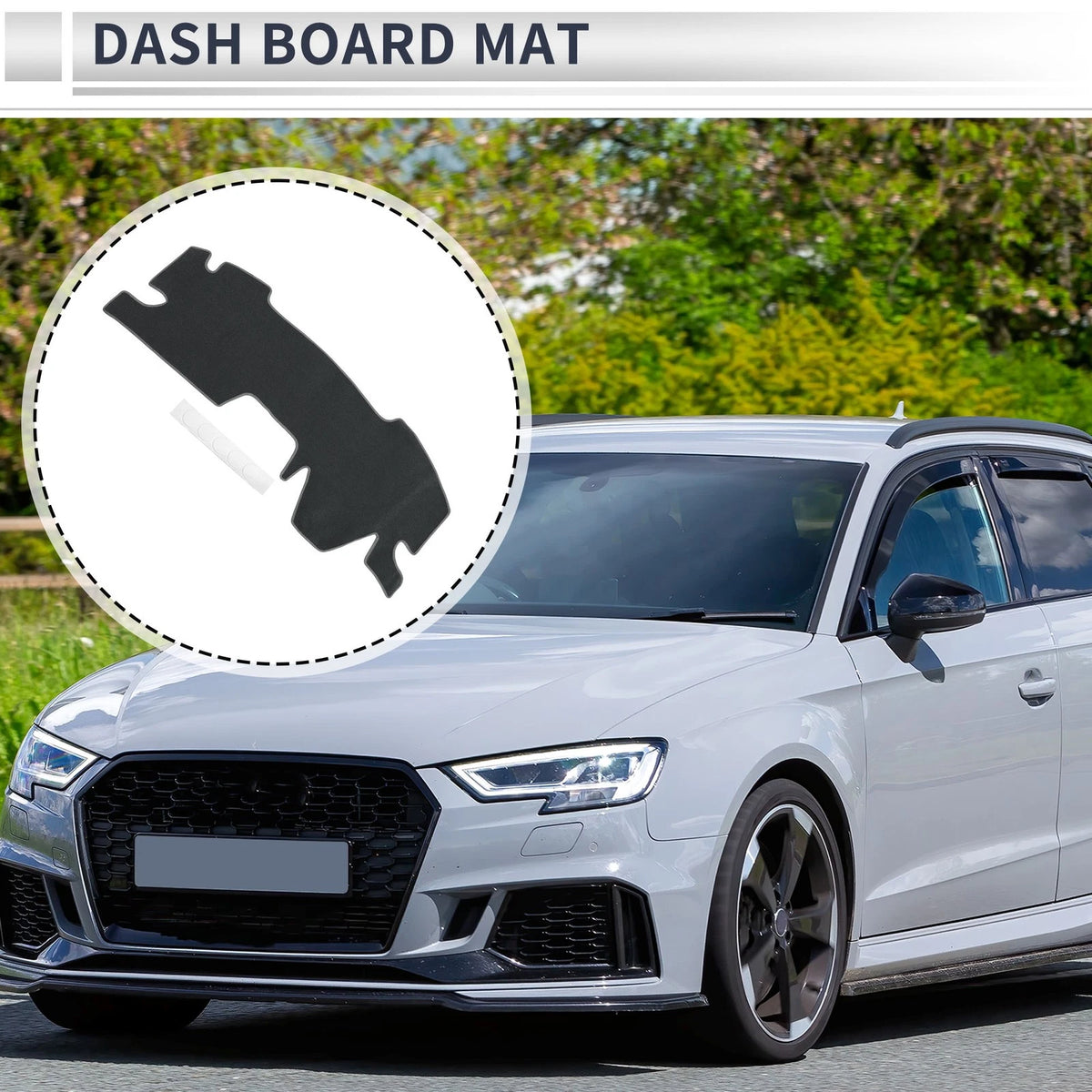 Dashboard Cover Mat for Toyota Yaris Cross (2021–2023) Gray