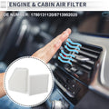 Cabin Air Filter Combo Replacement for Toyota Avalon 3.5L (2005–2012)