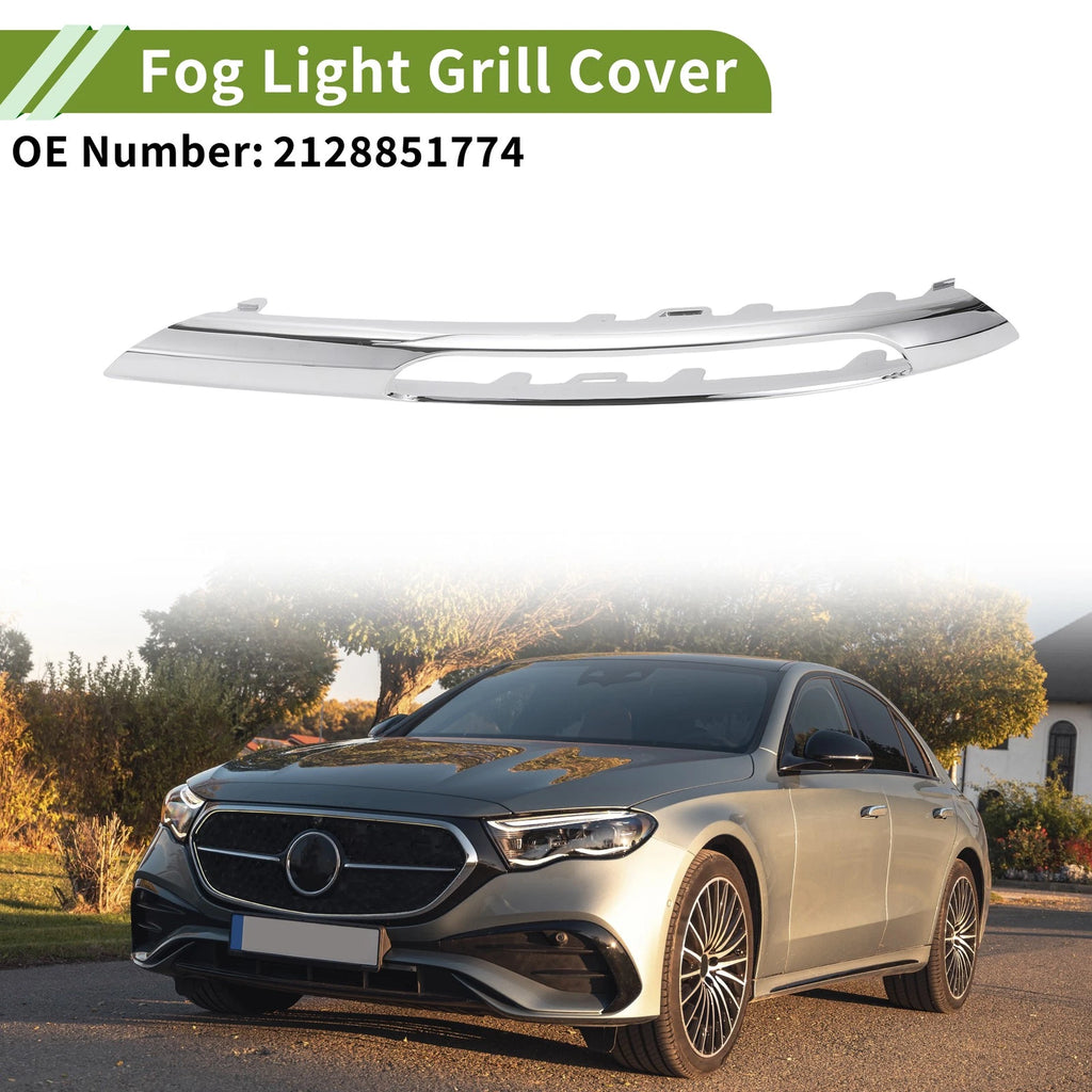 Front Left Fog Light Grill Replacement for Mercedes-Benz E-Class (2009–2013)