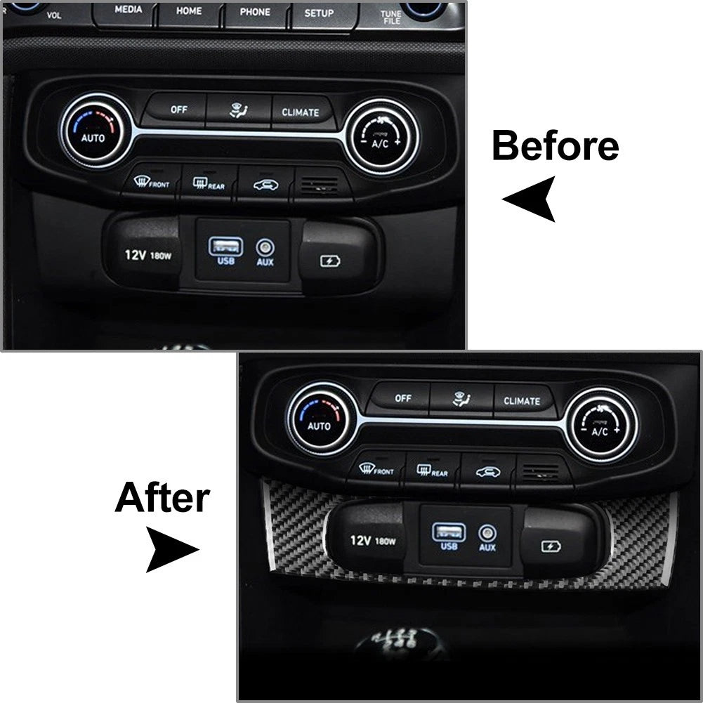 Cigarette Lighter Panel Cover Trim for Hyundai Veloster JS (2019–2023)