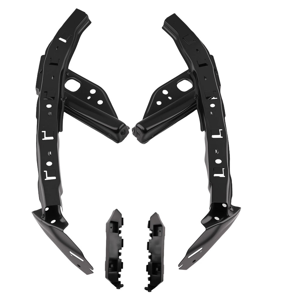 4X Front Headlight Bumper Bracket Support Retainer for Honda Civic (2012–2015)