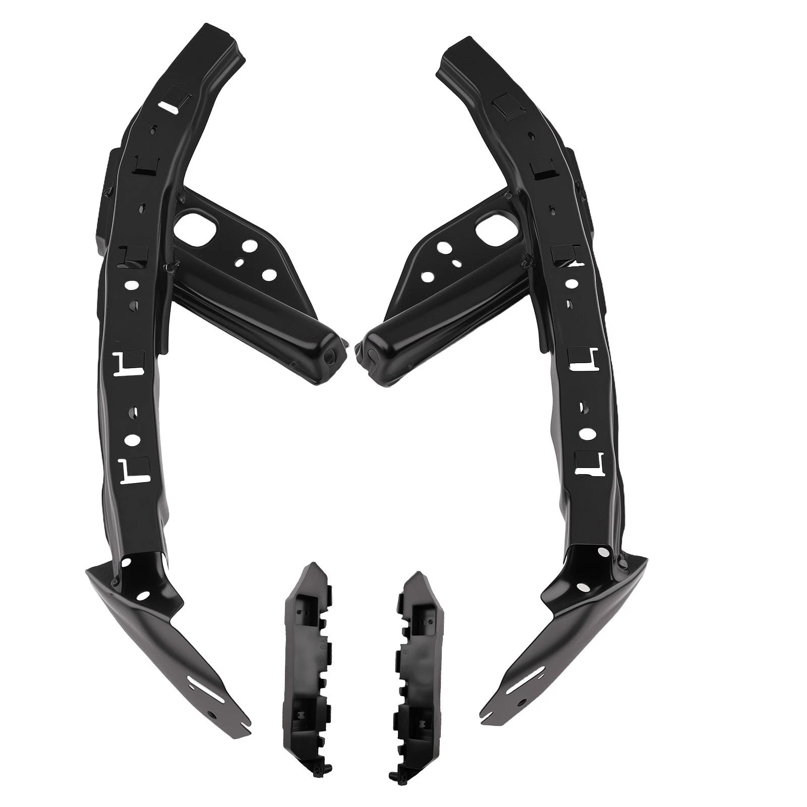4X Front Headlight Bumper Bracket Support Retainer for Honda Civic (2012–2015)