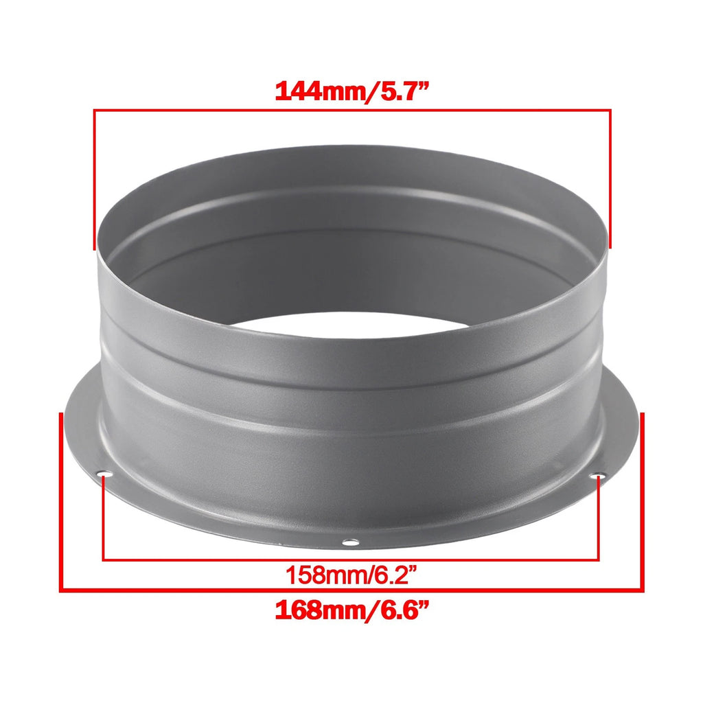 Connector Pipe for Air-inlet Duct Flange (6 Inch)
