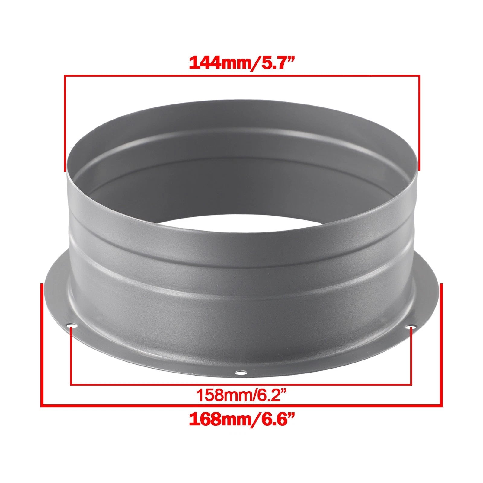 Connector Pipe for Air-inlet Duct Flange (6 Inch)
