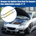1 Pair Front Bumper Lip Splitter Diffuser Strut Rod for Universal